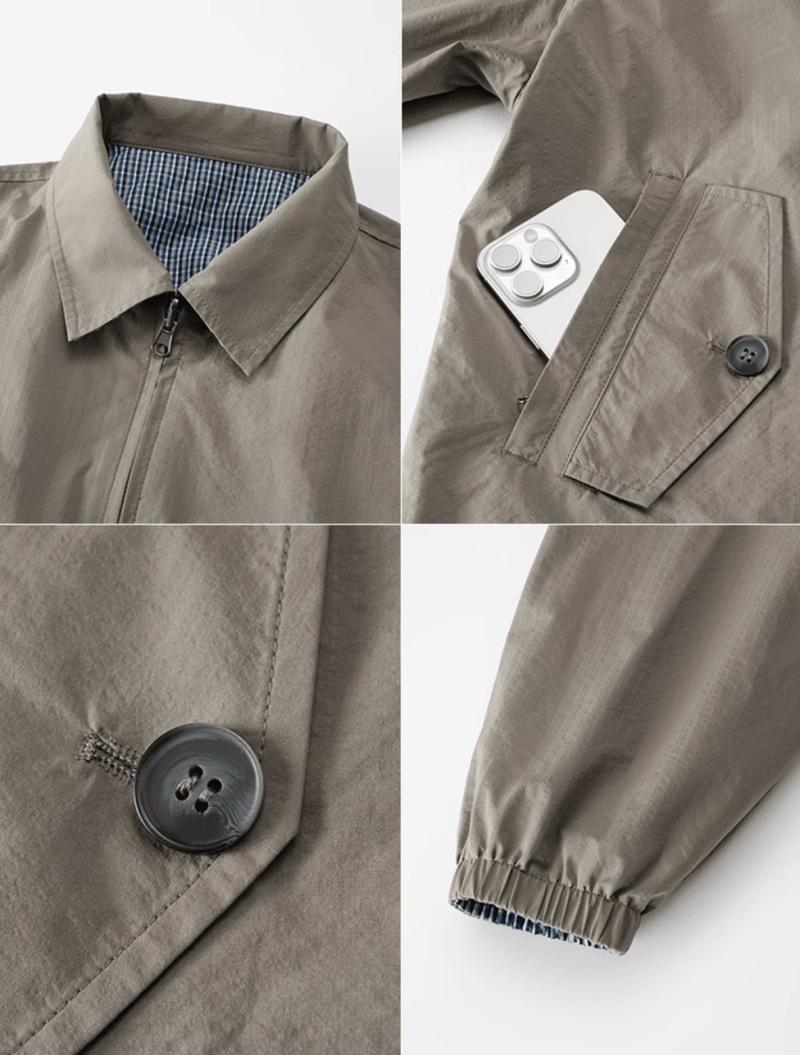 reversible waterproof blouson N5251 - ファッション通販 NNine(ナイン)