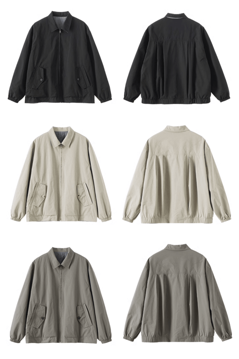 reversible waterproof blouson N5251 - ファッション通販 NNine(ナイン)