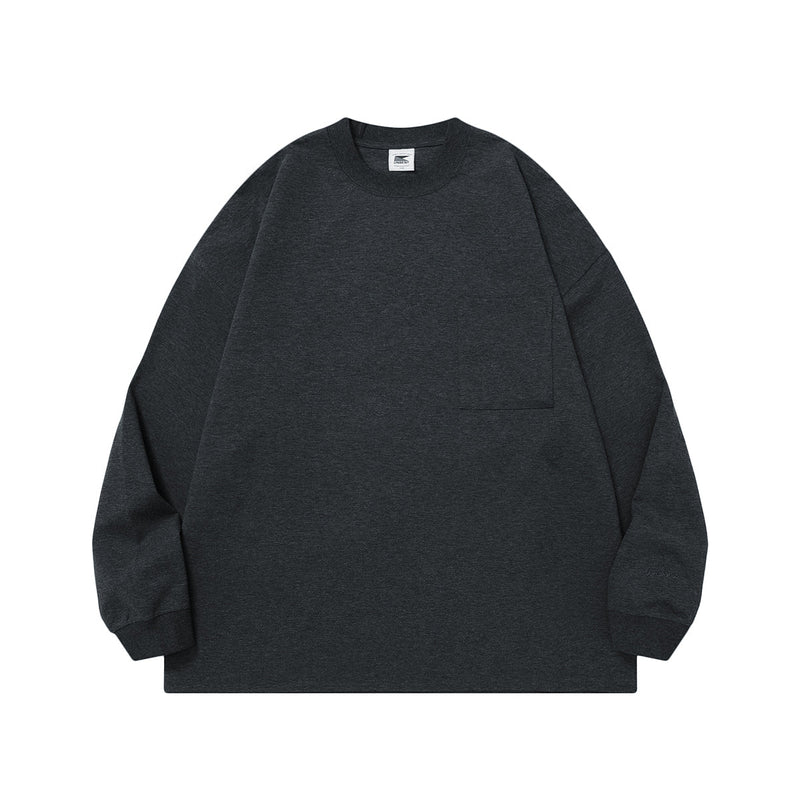 Roman cotton pocket T-shirt / ポケット付きロンT N4463 - NNine