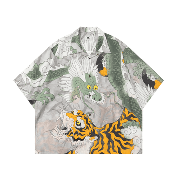 Ryutora Aloha Shirt Modal Blend / 龍虎 アロハシャツ 半袖 モーダル