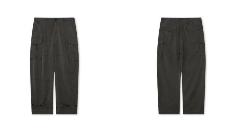 サンドウォッシュカーゴパンツ ライオセル混紡 メンズ レディース / Sand Wash Cargo Pants N5494 - メンズファッション通販 NNine(ナイン)