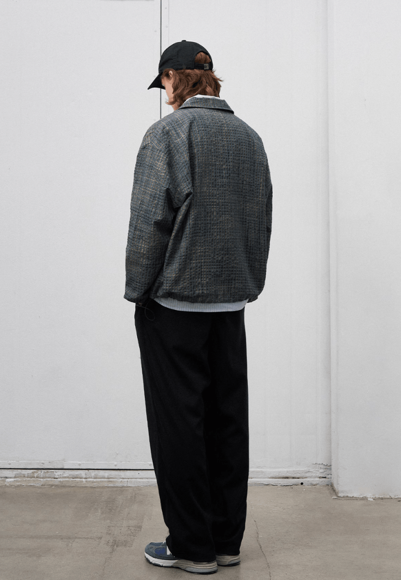 seersucker check light jacket N4902 - NNine