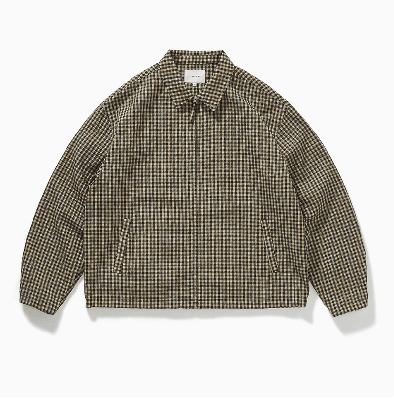 seersucker check light jacket N4902 - NNine