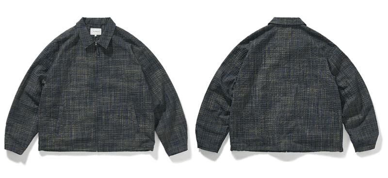 seersucker check light jacket N4902 - NNine