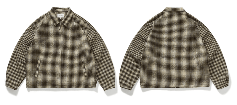 seersucker check light jacket N4902 - NNine