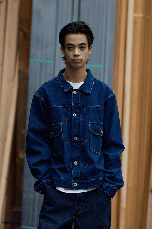 short denim jacket N5031 - ファッション通販 NNine(ナイン)