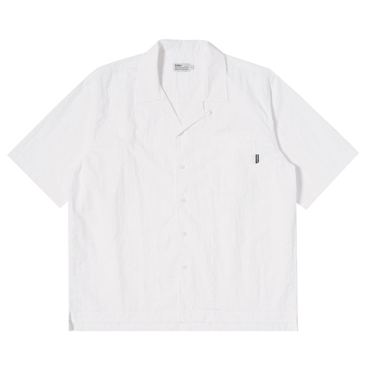 【撥水機能】short sleeve open collar shirt / ナイロンシャツ N3786 - NNine