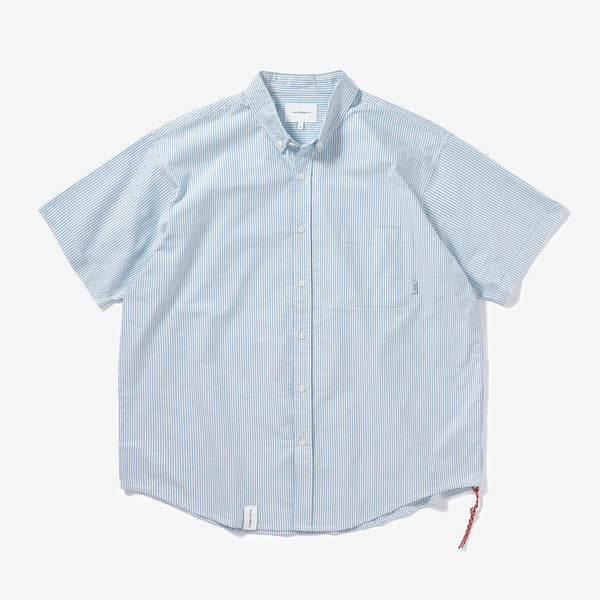 short sleeves Stripe Oxford Shirt N1820 - NNine