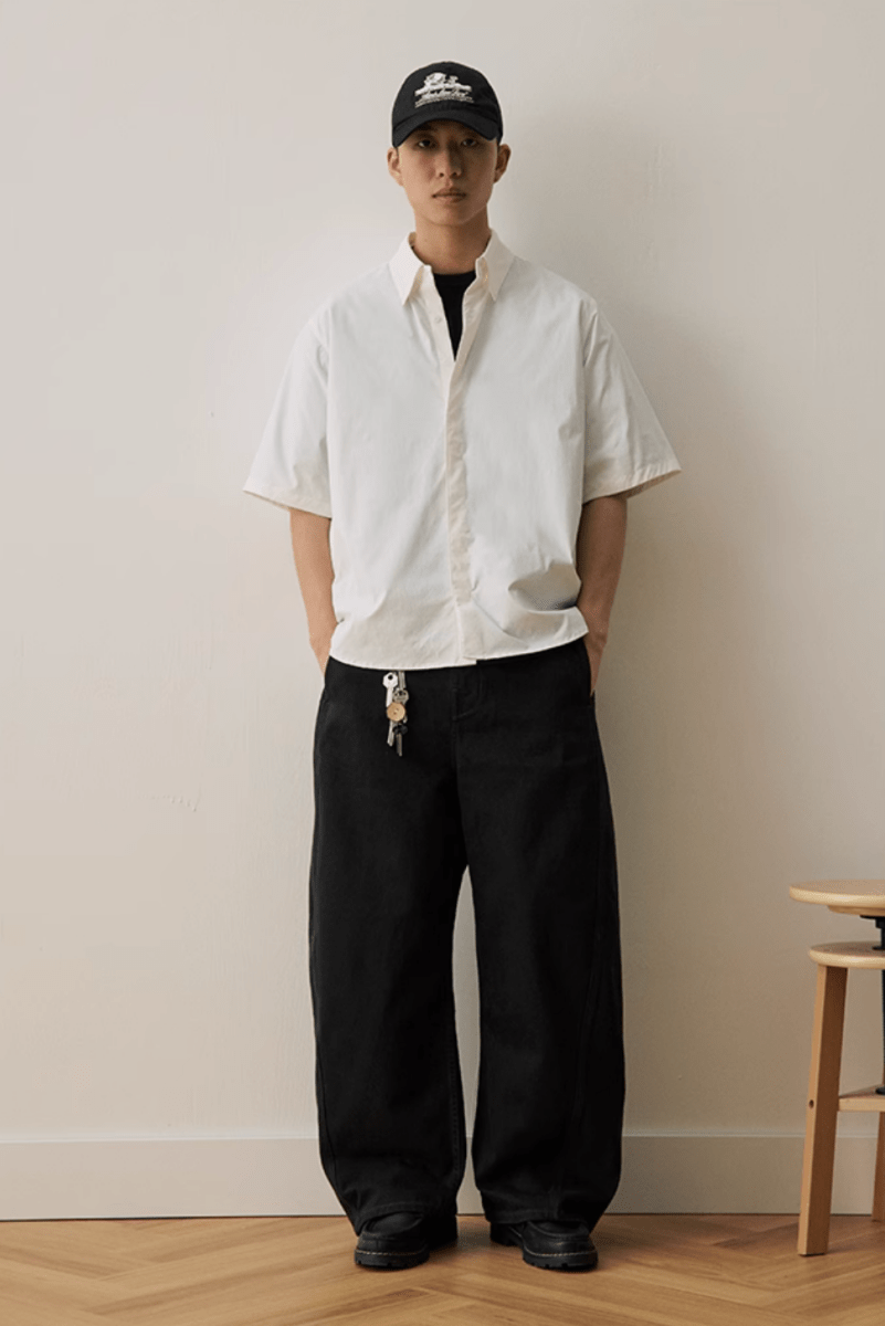 side slit casual shirt   N5311