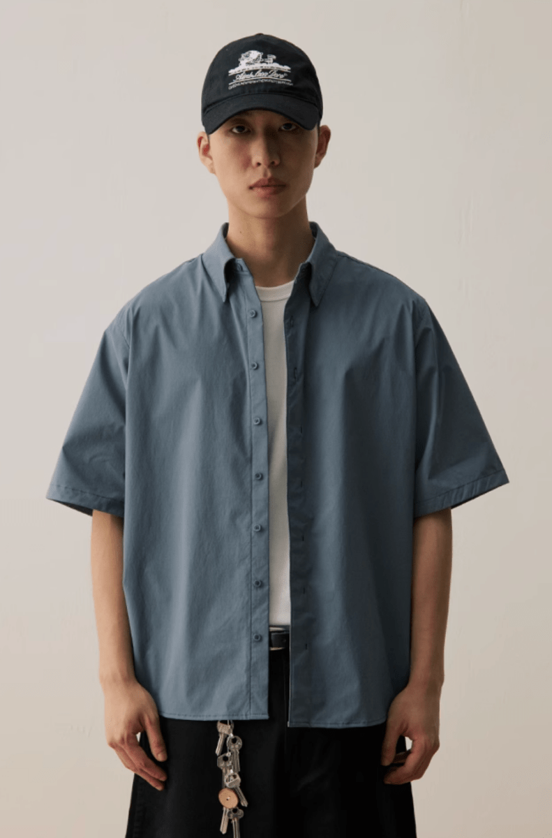 side slit casual shirt N5311 - ファッション通販 NNine(ナイン)
