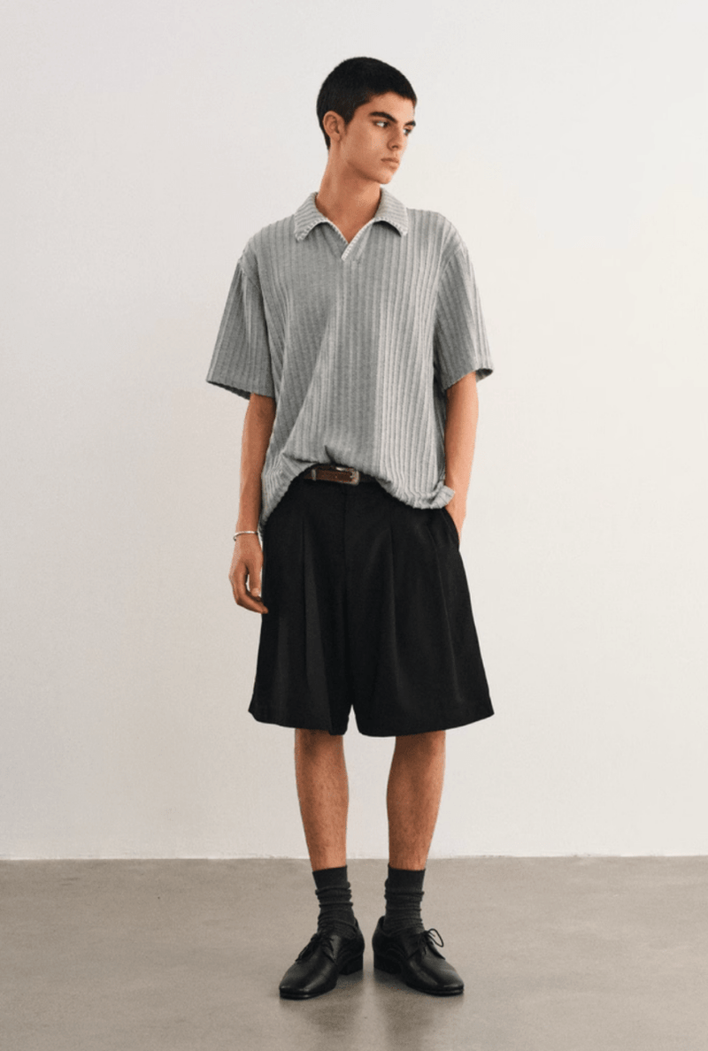 skipper polo shirt N5231 - ファッション通販 NNine(ナイン)