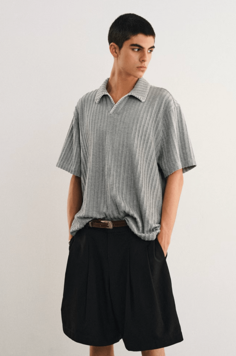 skipper polo shirt N5231 - ファッション通販 NNine(ナイン)