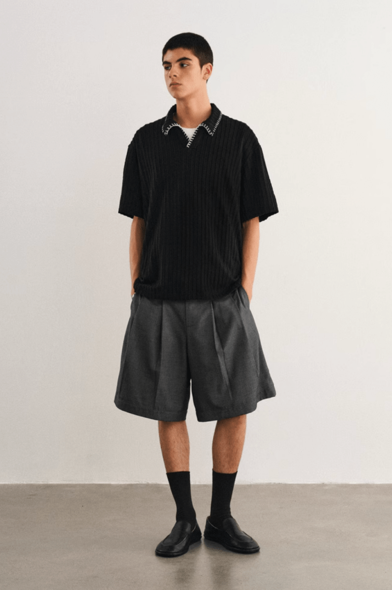 スキッパーポロシャツ ドロップショルダー / Skipper Polo N5231