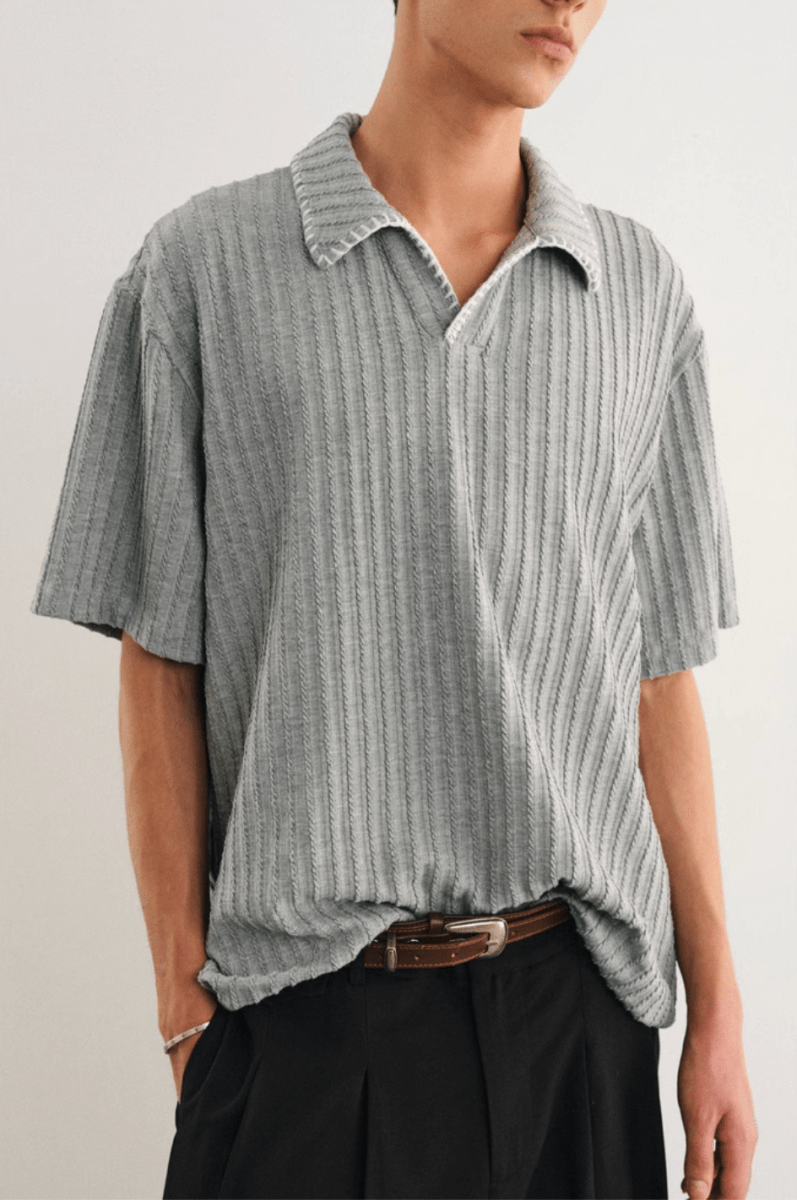 skipper polo shirt N5231 - ファッション通販 NNine(ナイン)