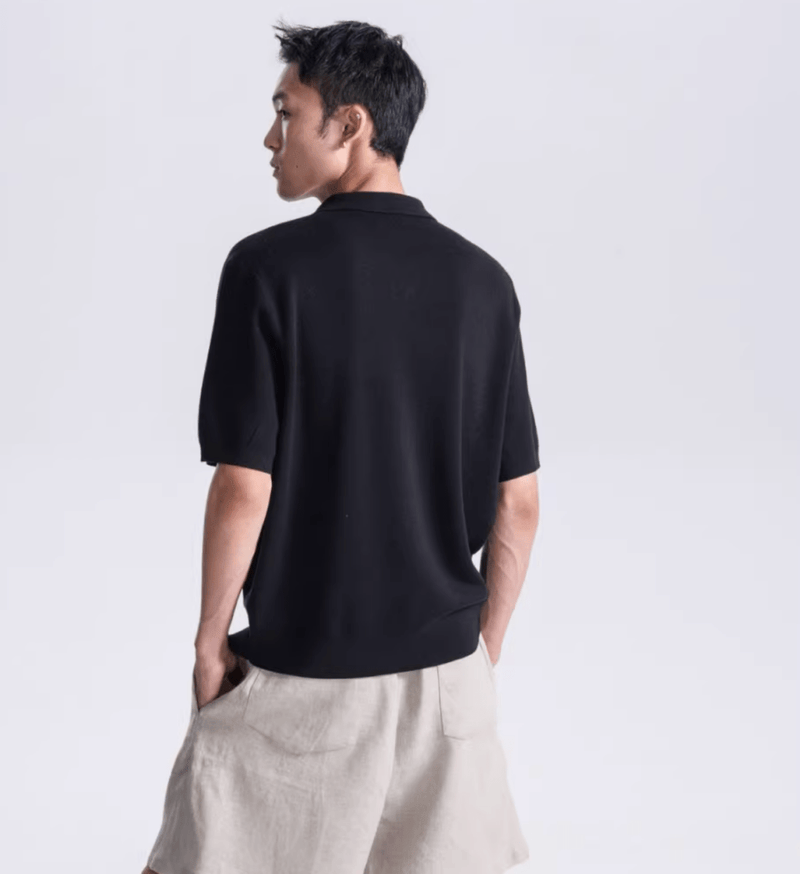 スキッパーポロシャツ 高級混紡素材 / Skipper Polo Shirt N5547 - ファッション通販NNine（ナイン）