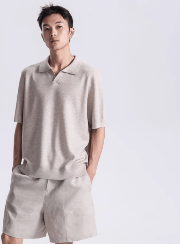 スキッパーポロシャツ 高級混紡素材 / Skipper Polo Shirt N5547 - ファッション通販NNine（ナイン）