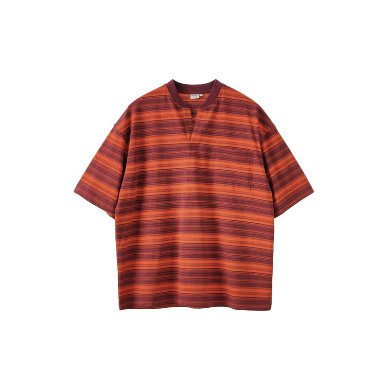 skipper striped t - shirt / スキッパボーダーT N3804 - NNine