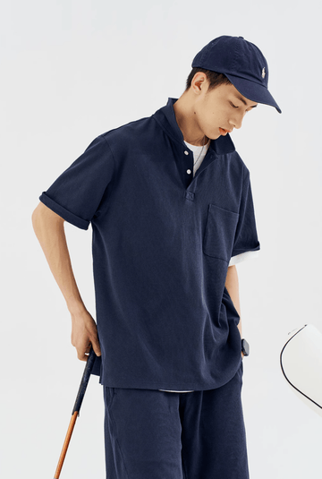 porterclassic ポロシャツ 51305 T/Cワークニットロングポロシャツ – TS DESIGN