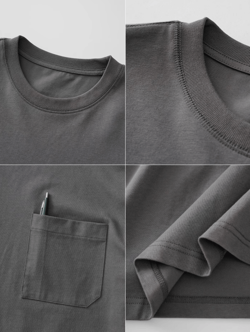 Sorona®ポケット付Tシャツ UPF50+ 涼感 抗菌 レトロ 三本針 / Cool Retro Tee N5443 - メンズファッション通販 NNine(ナイン)