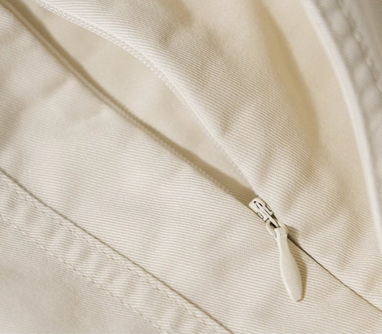 【SORONA】tapered chino pants single pleat N3566 - NNine