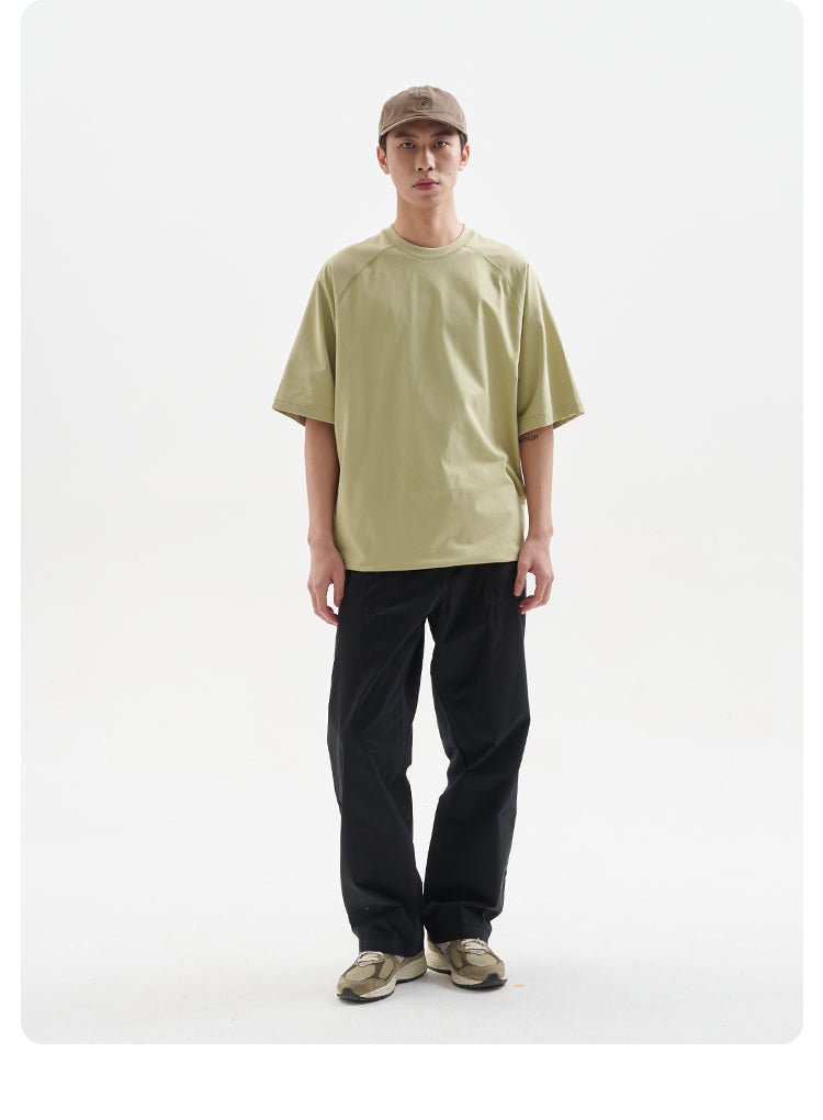 【吸湿速乾SORONA】UPF50+ draw cord T - shirt N3730 - NNine