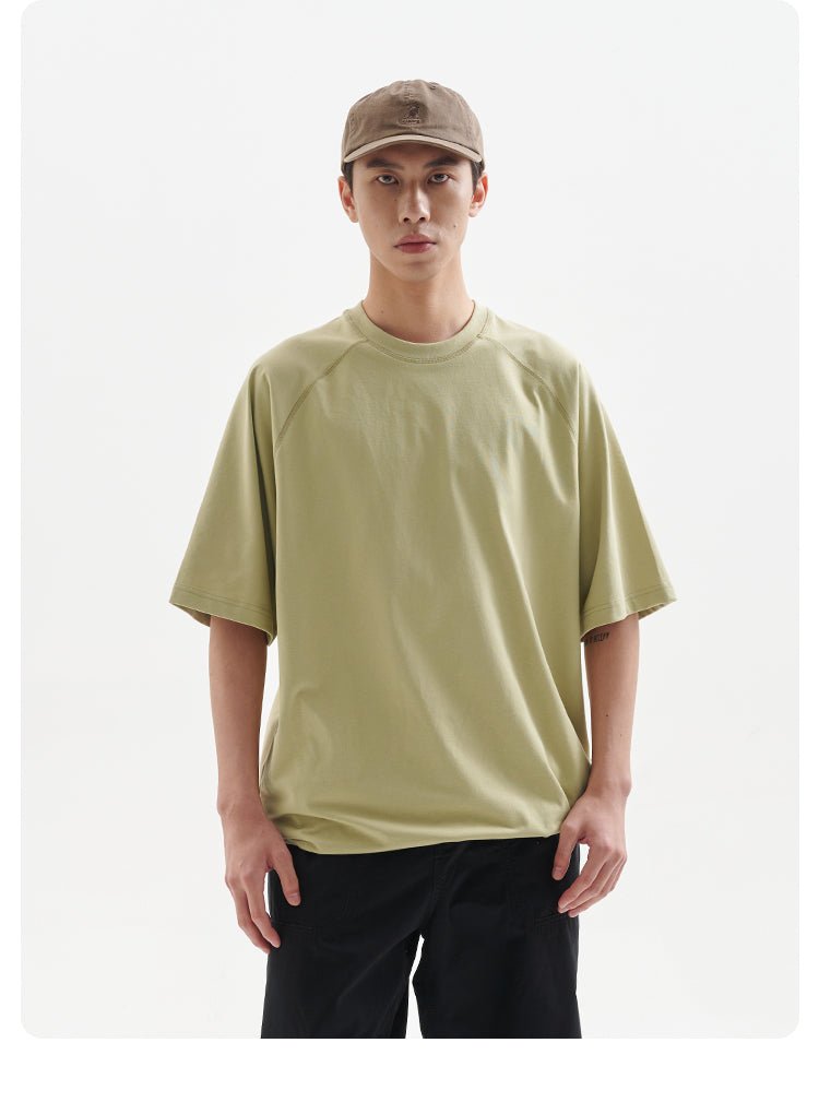 【吸湿速乾SORONA】UPF50+ draw cord T - shirt N3730 - NNine