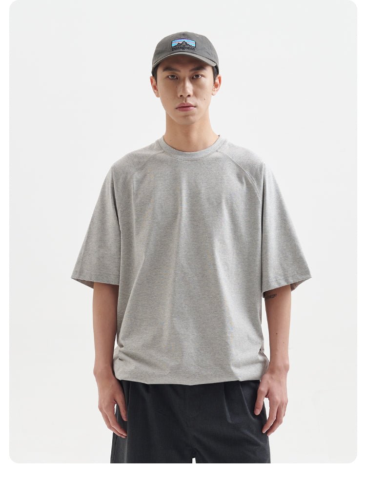 【吸湿速乾SORONA】UPF50+ draw cord T - shirt N3730 - NNine