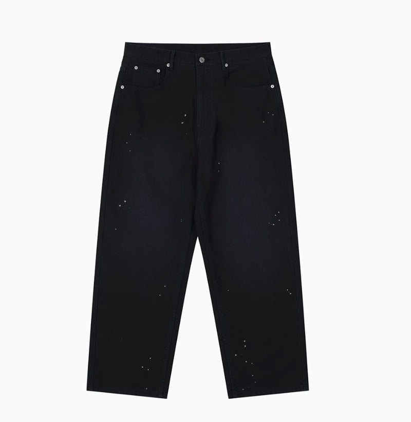 Spray painted plain cords casual pants N4459 - NNine