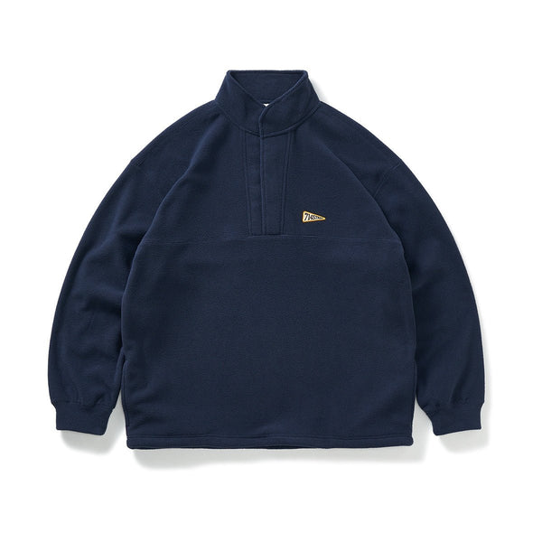 stand collar fleece sweatshirt / フリーススウェット N4580 - NNine