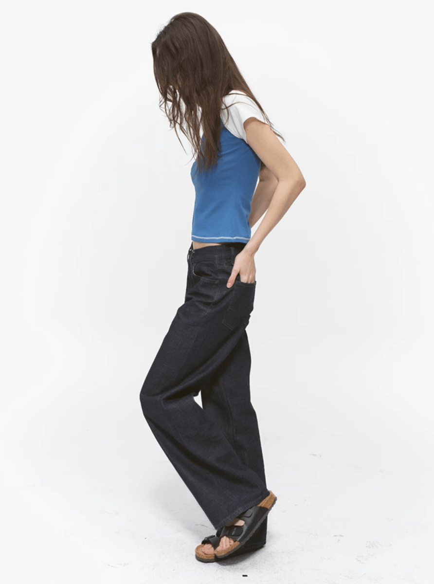 ストレートデニムパンツ クラシックフィット メンズ レディース 定番 / Straight Denim Pants N5451 - メンズファッション通販 NNine(ナイン)