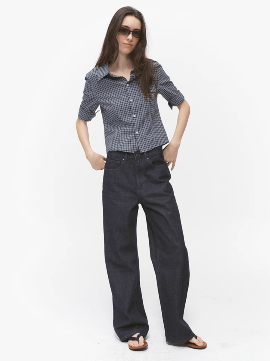 ストレートデニムパンツ クラシックフィット メンズ レディース 定番 / Straight Denim Pants N5451 - メンズファッション通販 NNine(ナイン)
