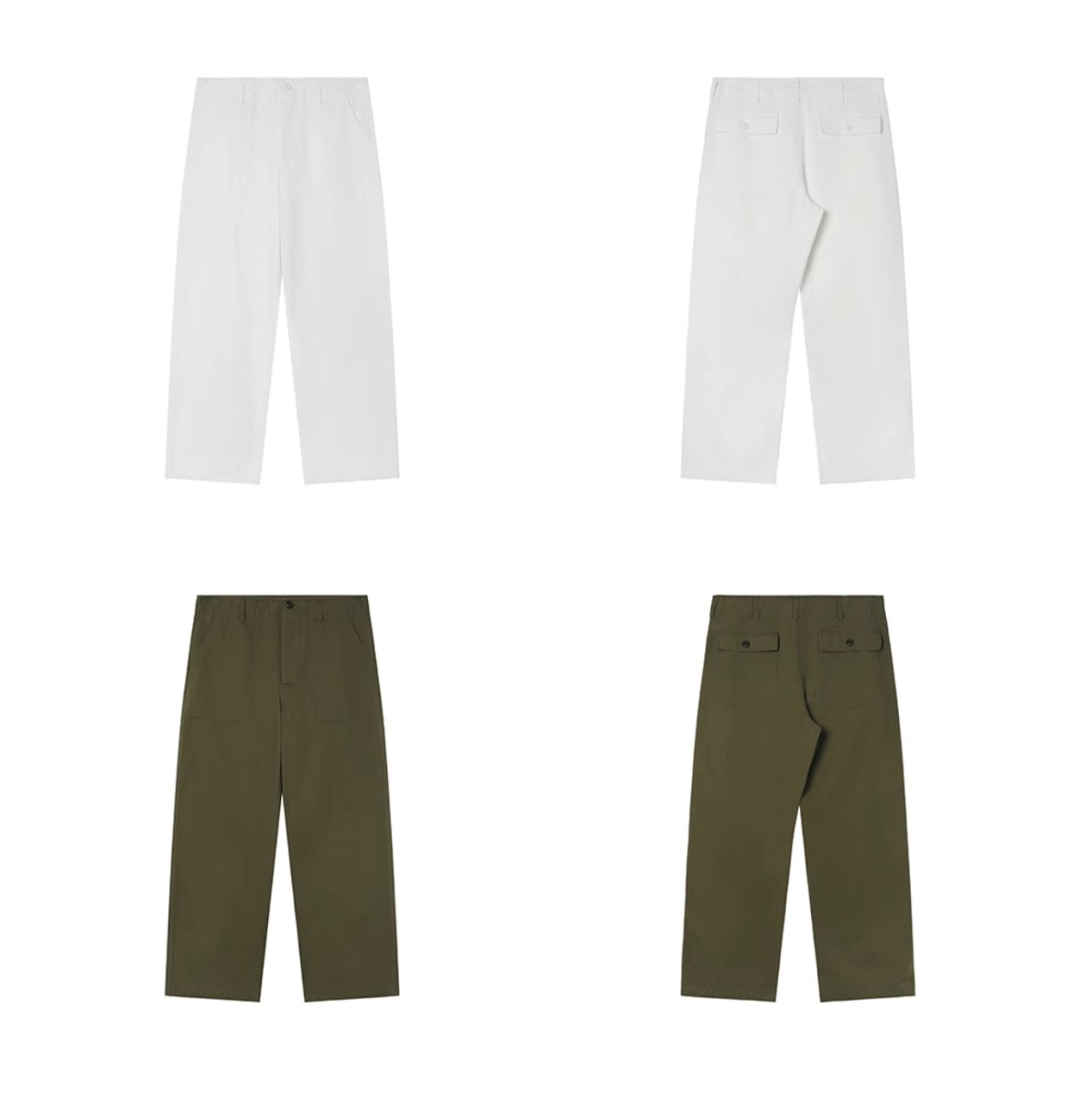 【耐久性◎】straight work pants N3654 - NNine