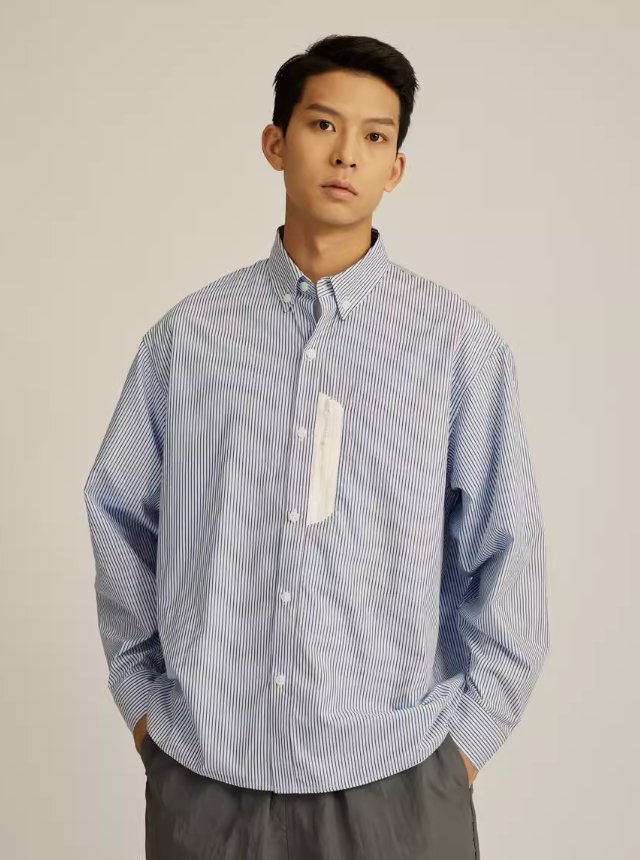 striped button down shirt N3454 - NNine