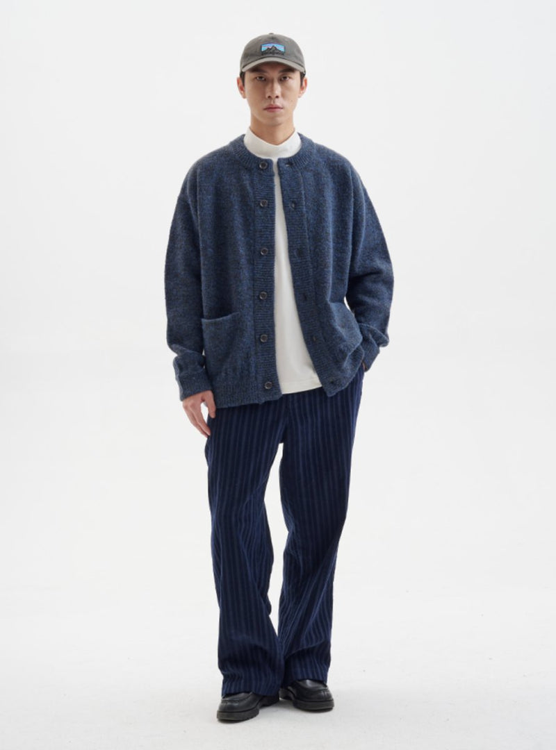 【コーデュロイ】striped corduroy trousers N4614 - NNine