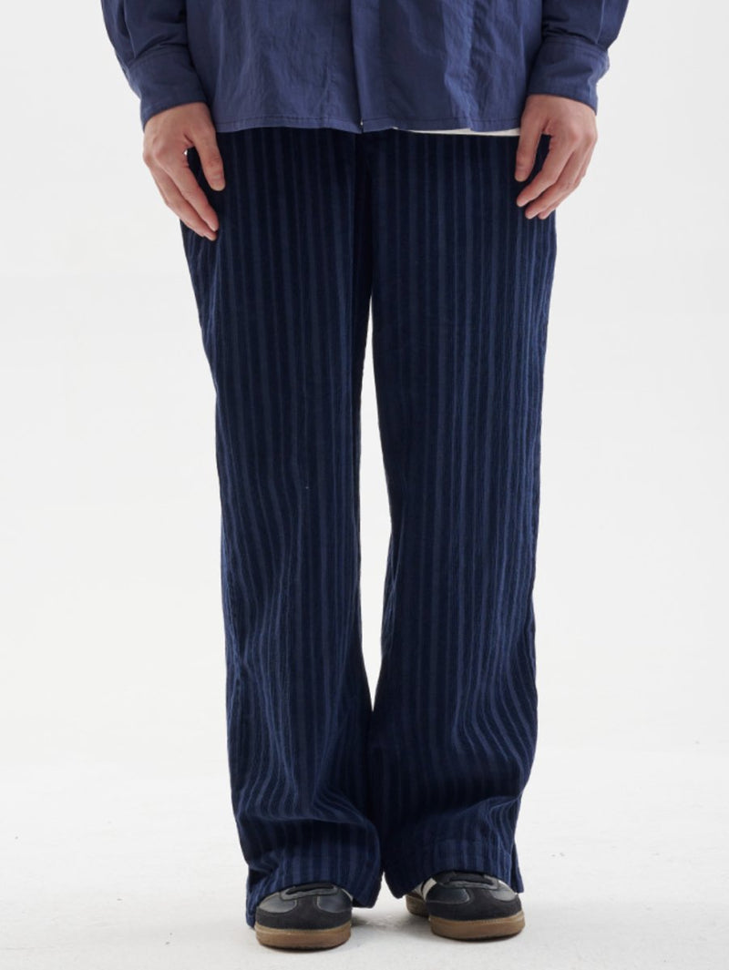 【コーデュロイ】striped corduroy trousers N4614 - NNine