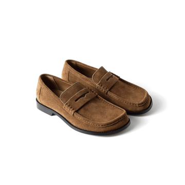 スエードローファー メンズ レディース 本革 天然素材｜Suede LOAFERS