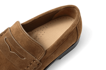 スエードローファー メンズ レディース 本革 天然素材｜Suede LOAFERS
