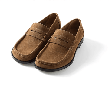 スエードローファー メンズ レディース 本革 天然素材｜Suede LOAFERS