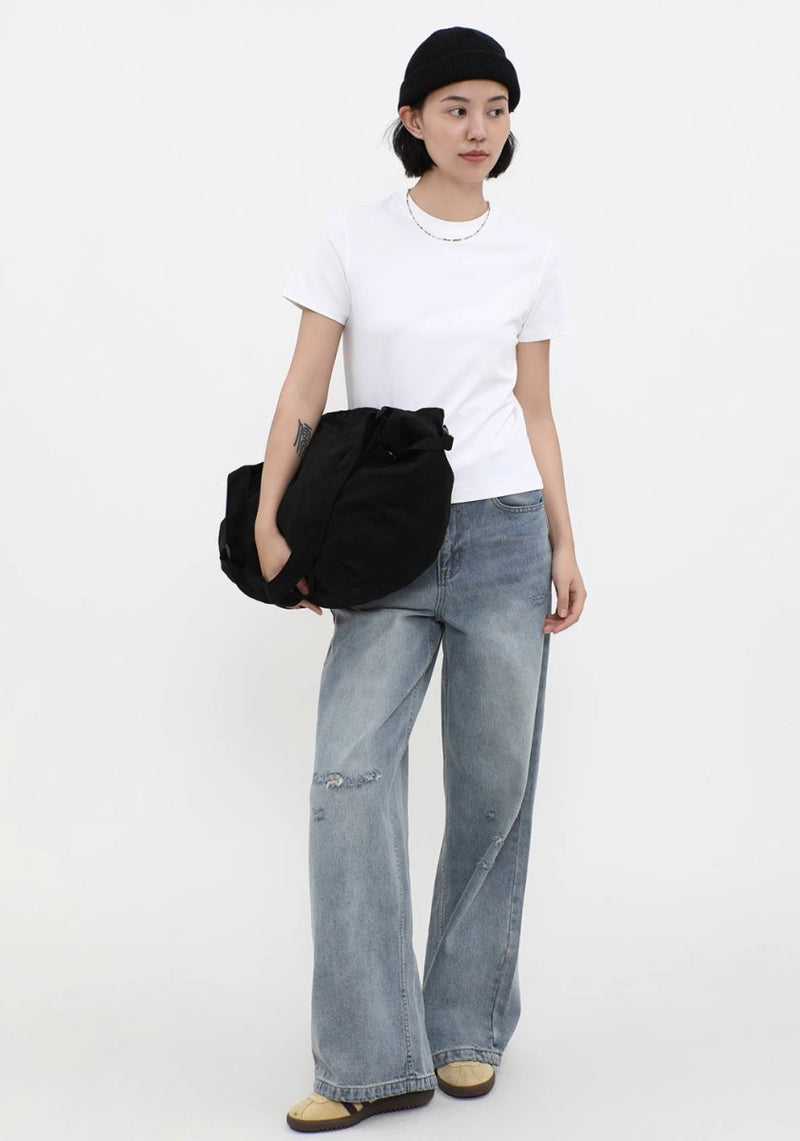 suede shoulder bag / バナナショルダーバッグ N4312 - NNine