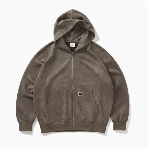 suede zip hoodie N3968 - ファッション通販 NNine(ナイン)