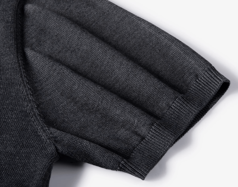 summer knit / サマーニット 半袖 クルーネック きれいめ N5305 - ファッション通販 NNine(ナイン)