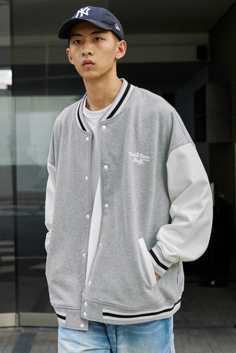 sweat baseball jumper / 遠赤外線効果繊維ジャンパー N4491 - NNine