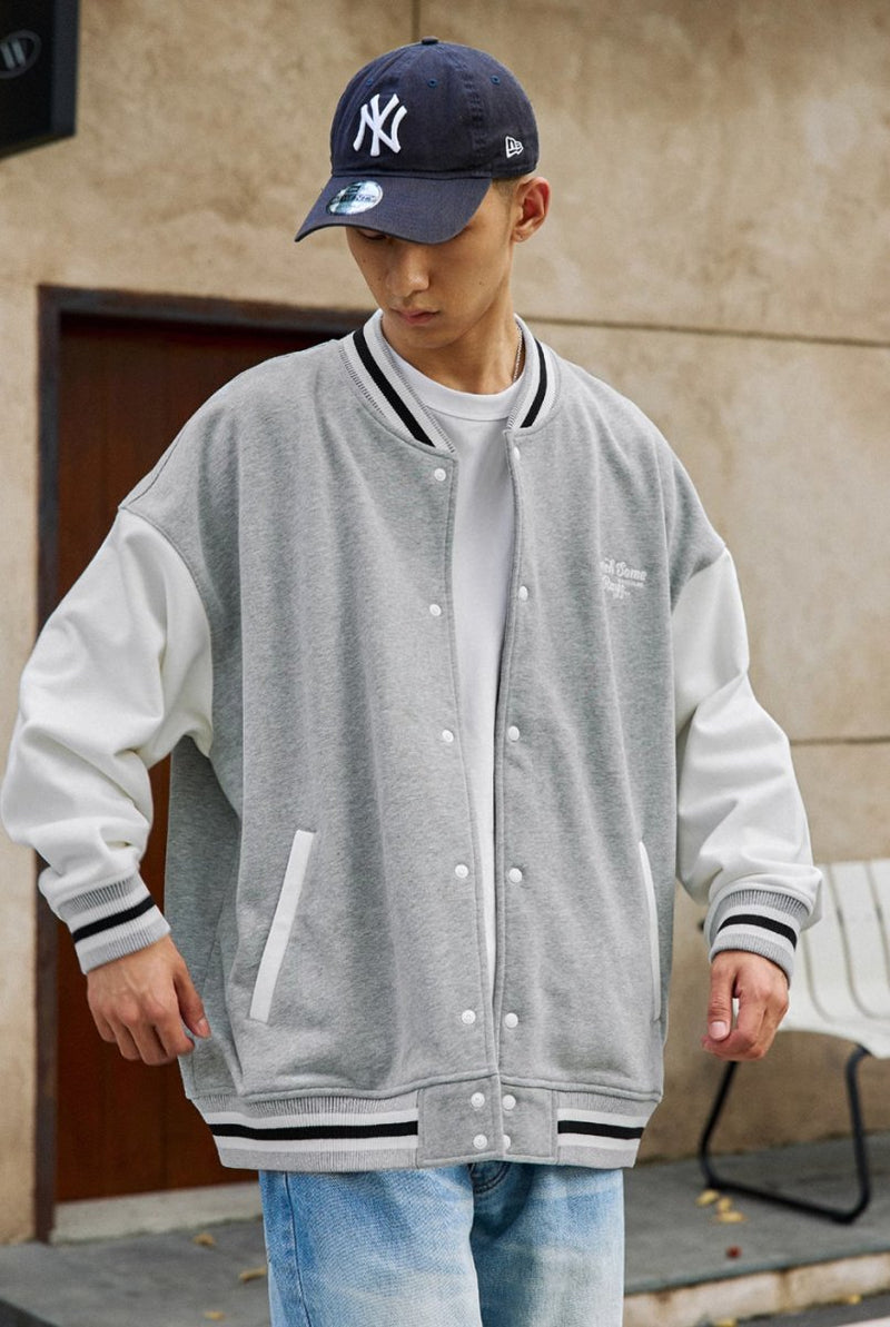 sweat baseball jumper / 遠赤外線効果繊維ジャンパー N4491 - NNine