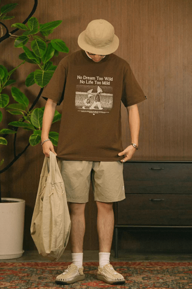 マイルドライフプリントTシャツ コットン100% / Mild Life Print T-shirt N5507 - ファッション通販NNine（ナイン）
