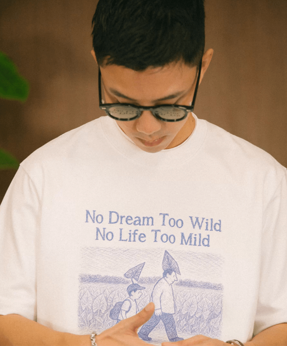 マイルドライフプリントTシャツ コットン100% / Mild Life Print T-shirt N5507 - ファッション通販NNine（ナイン）