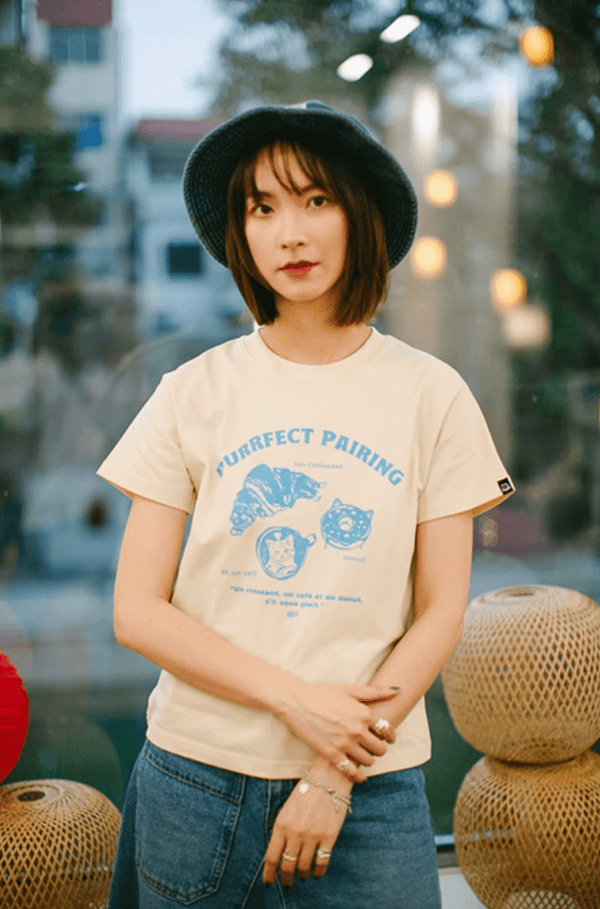 ポップアートプリントTシャツ コットン100% / Pop Art Print T-shirt N5503 - ファッション通販NNine（ナイン）