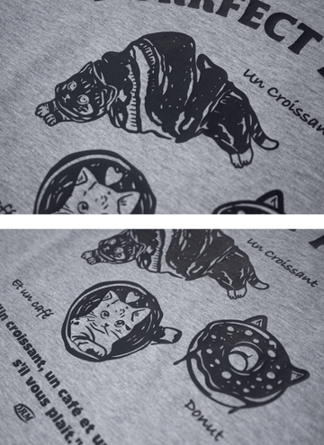 ポップアートプリントTシャツ コットン100% / Pop Art Print T-shirt N5503