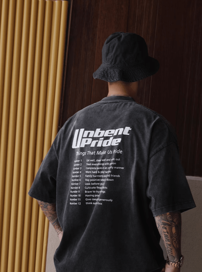 ヴィンテージダーティー加工プリントTシャツ コットン100% メンズ レディース / Vintage T-shirt N5421 - メンズファッション通販 NNine(ナイン)