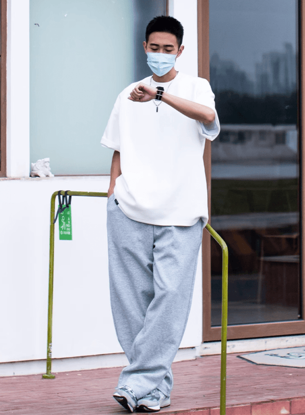 吸湿排汗 高通気立体設計 ソフトタッチワイドTシャツ / AIRY WIDE TEE N5431 - メンズファッション通販 NNine(ナイン)