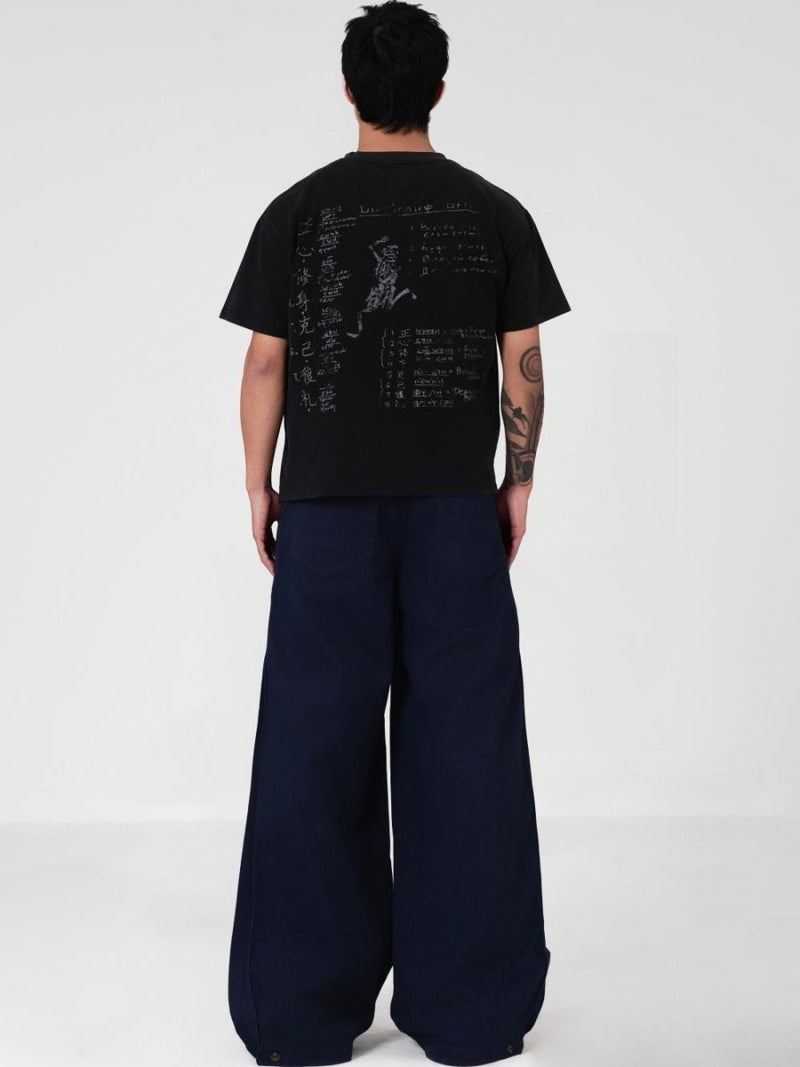 クラックアート・ピグメントTシャツ / Crack Art T N5593 - ファッション通販NNine（ナイン）